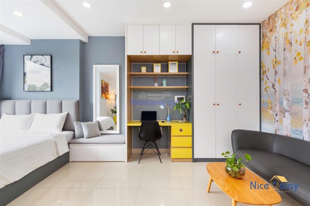 Bán botanica premier tháp a novaland khu sân bay 1 phòng studio 35m2 view đông 3,15 tỷ có nội thất