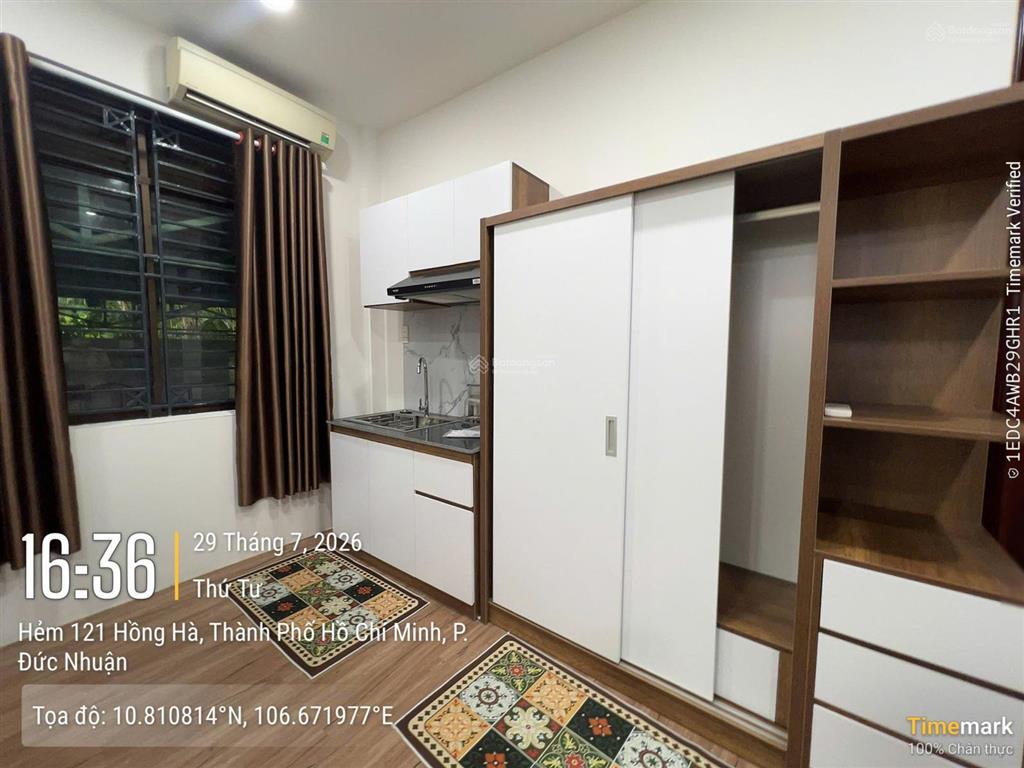 Cho thuê phòng hẻm 121 hồng hà nhà đầy đủ tiện nghi 7 triệu 35m2 vào ở ngay an ninh sạch sẽ