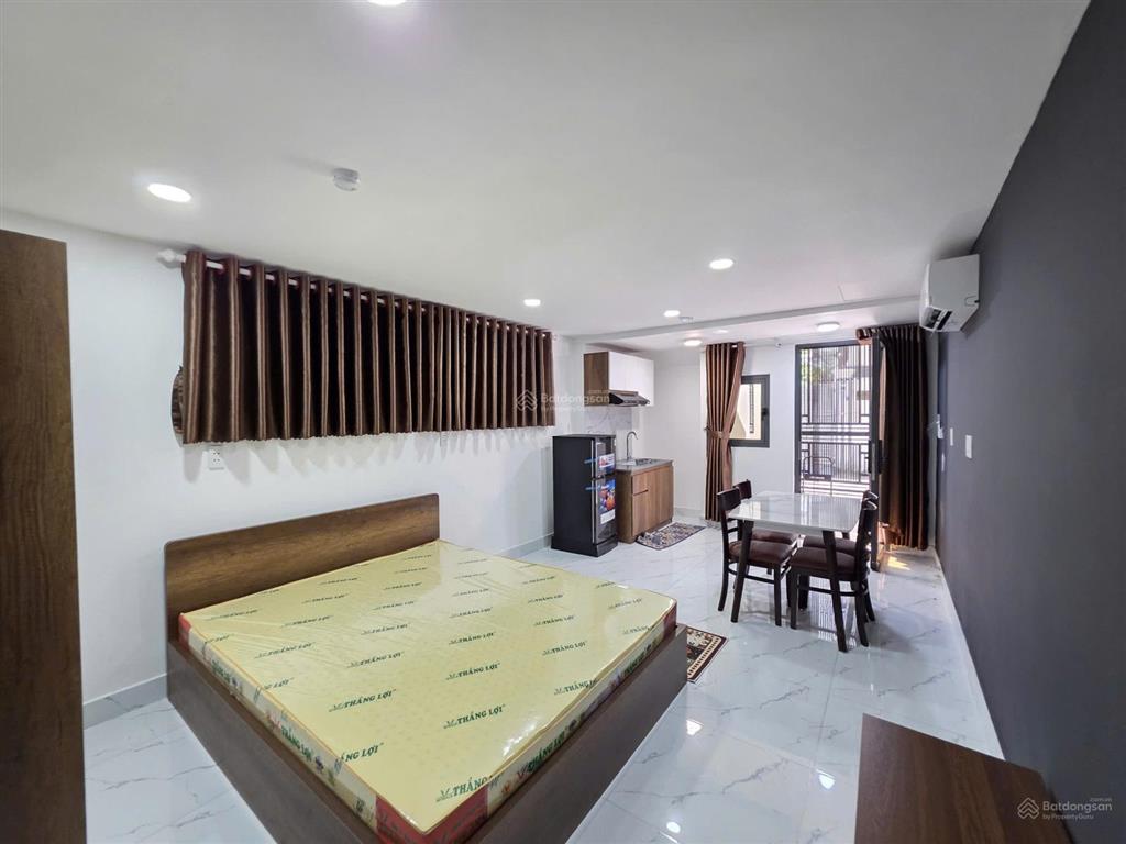 Cho thuê căn hộ mini 35m2 7 triệu gần công viên gia định hẻm 121 hồng hà an ninh đầy đủ nội thất