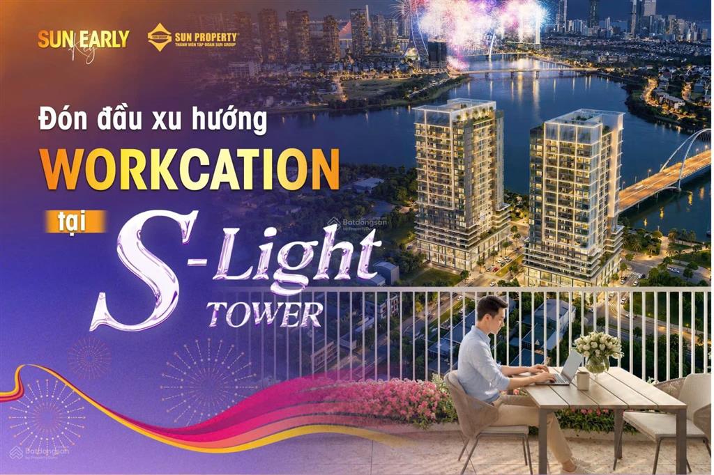 Mở bán slight tower ch 2pn view pháo hoa mặt sông, giá chỉ 3,x tỷ sở hữu lâu dài