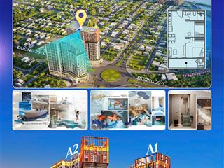 Cora tower, bán ch 54.4m2, 2pn, 1wc, giá siêu hời 3,375 tỷ vnd tại hòa xuân, đà nẵng