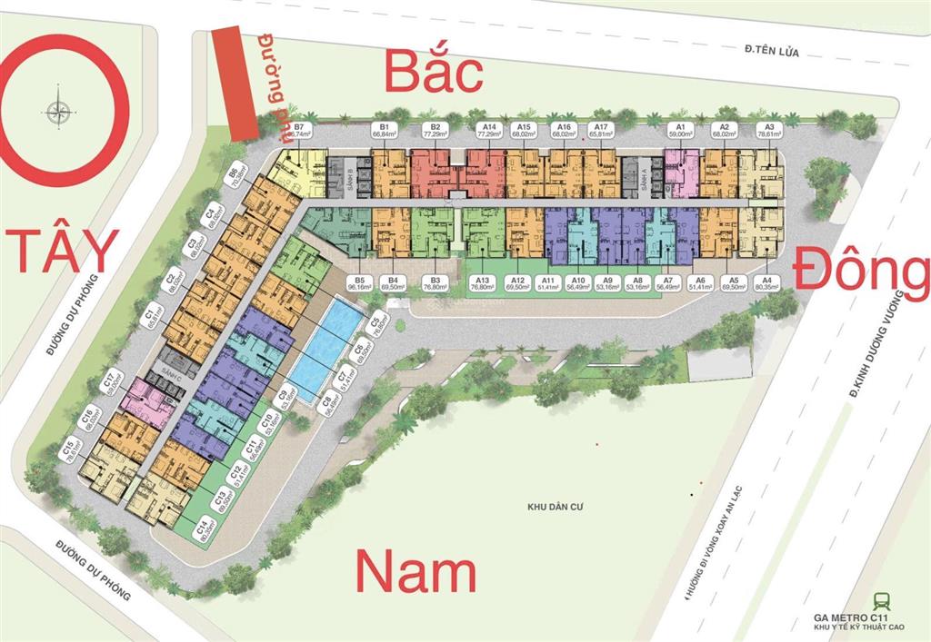 Bán căn hộ cạnh aeon bình tân, 2pn, khu vip tên lửa, 2.75 tỷ  có ban công mát mẻ