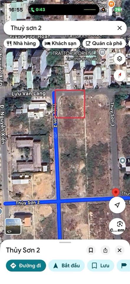 Chính chủ cần bán siêu phẩm hai mặt tiền thủy sơn 6 và lưu văn lang giá hấp dẫn cho anh chị đầu tư