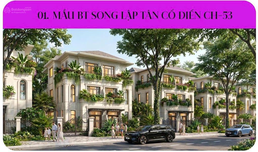 Khu đô thị tri thức nổi bật tây bắc vinhomes saigon park căn xẻ khe đẹp dự án