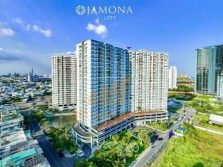 Bán căn hộ jamona city full nội thất, tầng cao view thoáng hướng đông nam 2 pn 1wc 69m2 sổ hồng