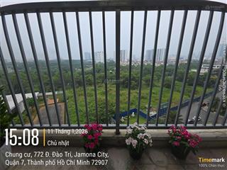 Bán căn hộ jamona city đào trí full nội thất, view thoảng tầng cao dt 73m2 2pn 2wc sổ hồng riêng