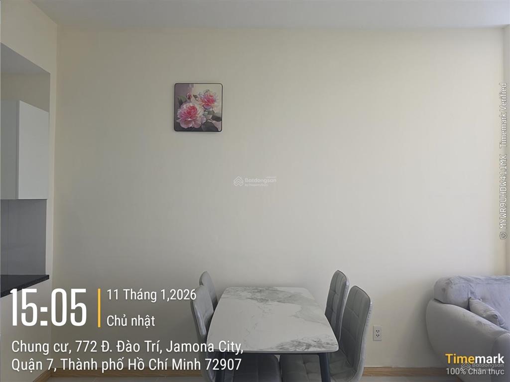 Bán căn hộ jamona city đào trí full nội thất, view thoảng tầng cao dt 73m2 2pn 2wc sổ hồng riêng