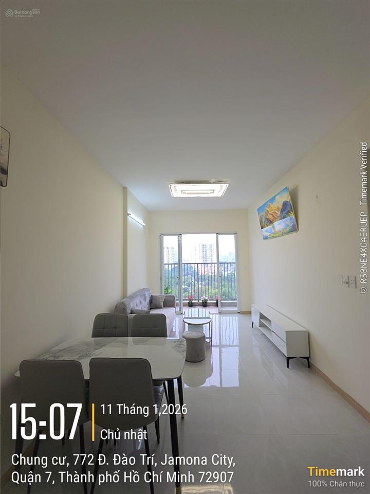 Bán căn hộ jamona city đào trí full nội thất, view thoảng tầng cao dt 73m2 2pn 2wc sổ hồng riêng