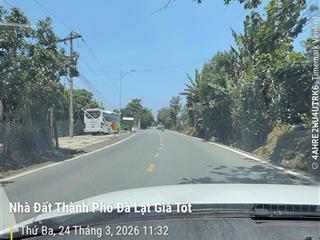 Bán đất xây dựng mặt tiền phường camly tp đà lạt giá đầu tư chỉ 8,6tỷ 1000m2 sẵn 250m đất ở