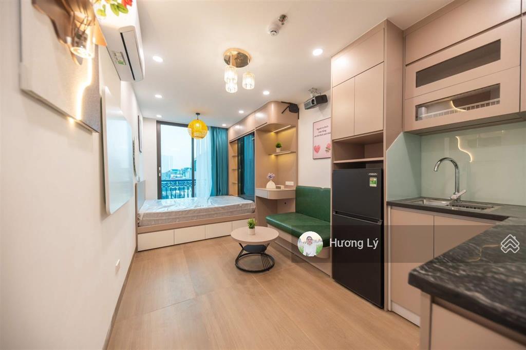 Căn hộ dịch vụ vip hoàng đạo thành 100m x 8 tầng thang máy, 25 phòng kk, doanh thu 180tr, 2 tỷ/năm