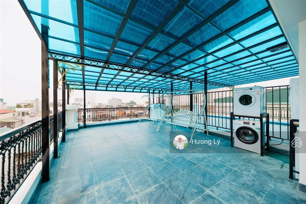 Căn hộ dịch vụ vip hoàng đạo thành 100m x 8 tầng thang máy, 25 phòng kk, doanh thu 180tr, 2 tỷ/năm