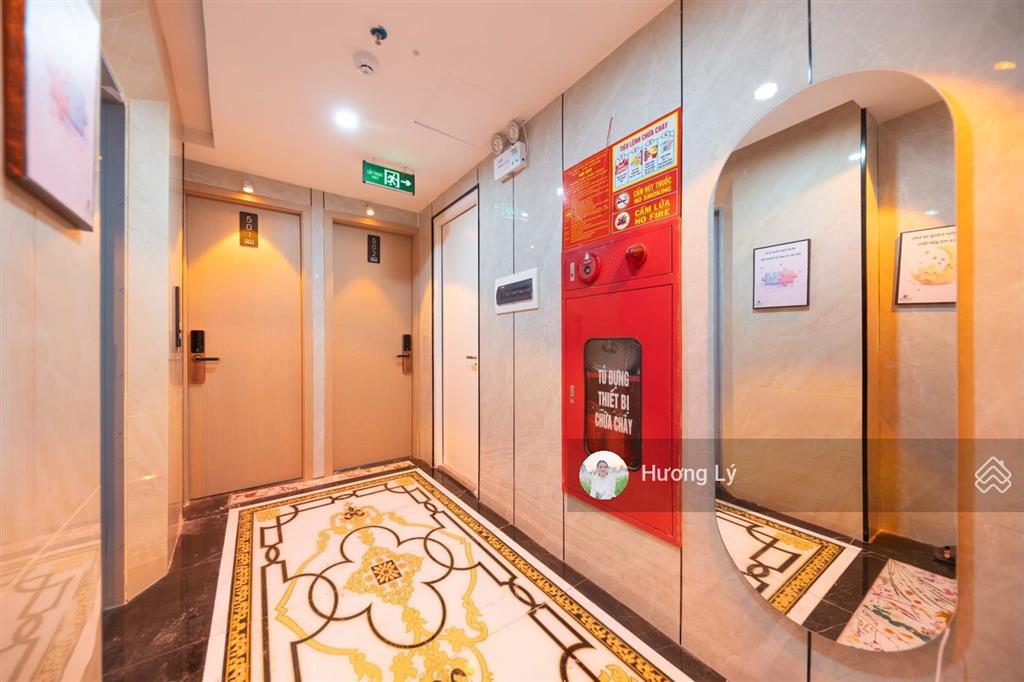 Căn hộ dịch vụ vip hoàng đạo thành 100m x 8 tầng thang máy, 25 phòng kk, doanh thu 180tr, 2 tỷ/năm