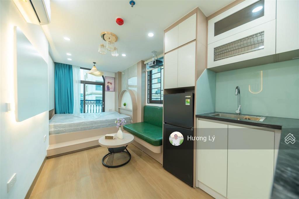 Căn hộ dịch vụ vip hoàng đạo thành 100m x 8 tầng thang máy, 25 phòng kk, doanh thu 180tr, 2 tỷ/năm