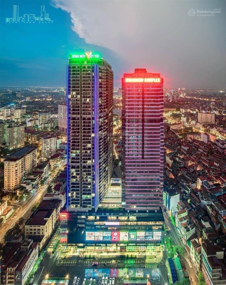 Cho thuê văn phòng discovery complex tầng 23, số 302 cầu giấy nội thất cơ bản view 2 mặt thoáng