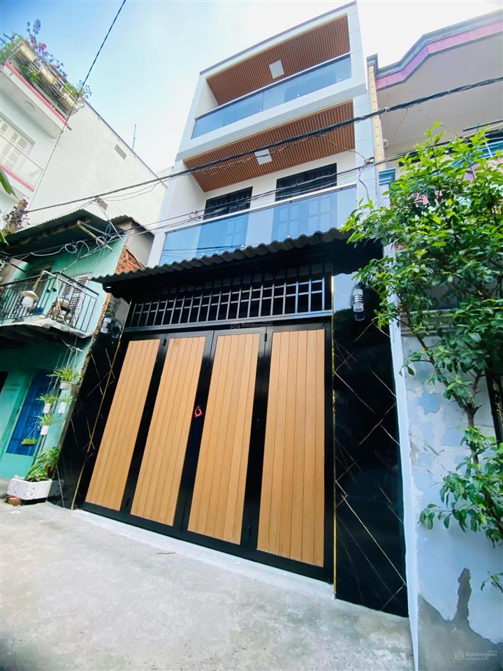 Bán nhà đẹp 4 tầng âu dương lân quận 8  giá 7.495 tỷ