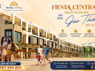 FIESTA CENTRAL – BECAMEX NHÀ PHỐ 2 MẶT TIỀN GIỮA TÂM ĐIỂM THÀNH PHỐ MỚI BÌNH DƯƠNG