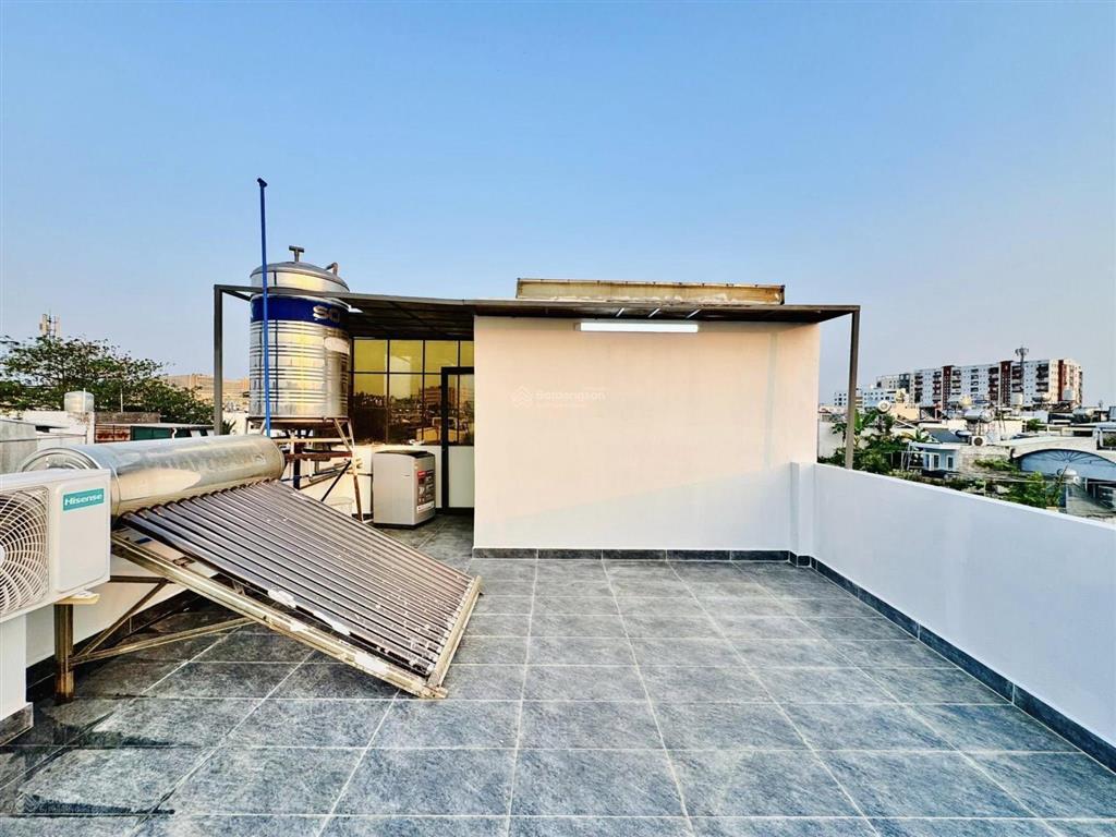 Nhà ngang 5 bề thế với 4 tầng lầu, hẻm xe hơi thông nguyễn văn công, p3, gv dt 38m2 giá 7 tỷ 7