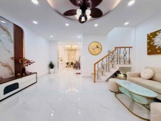 Dt 71m2 nhà đẹp ở liền  ngay chợ an nhơn  ngang lớn  5.4m  hỗ trợ vay ngân hàng  giá 5 tỷ 7