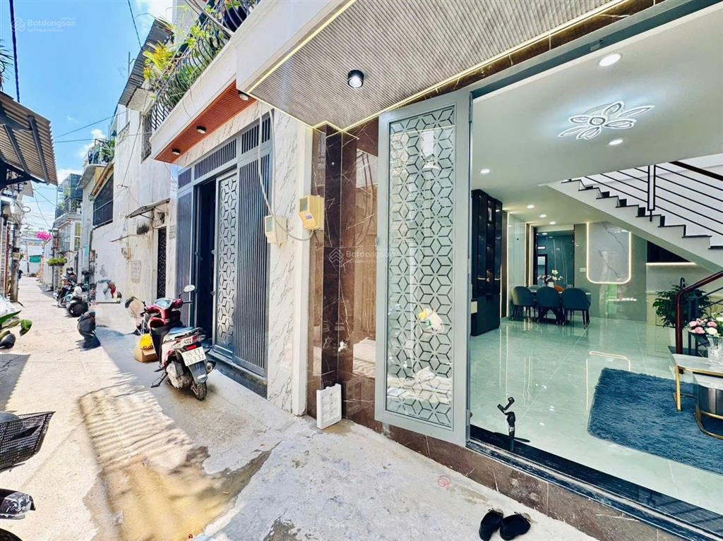5,2x13m nhà 2 tầng btct tặng full nội thất, 3pn phan huy ích, p12 gv giá chỉ 5 tỷ nhỉnh