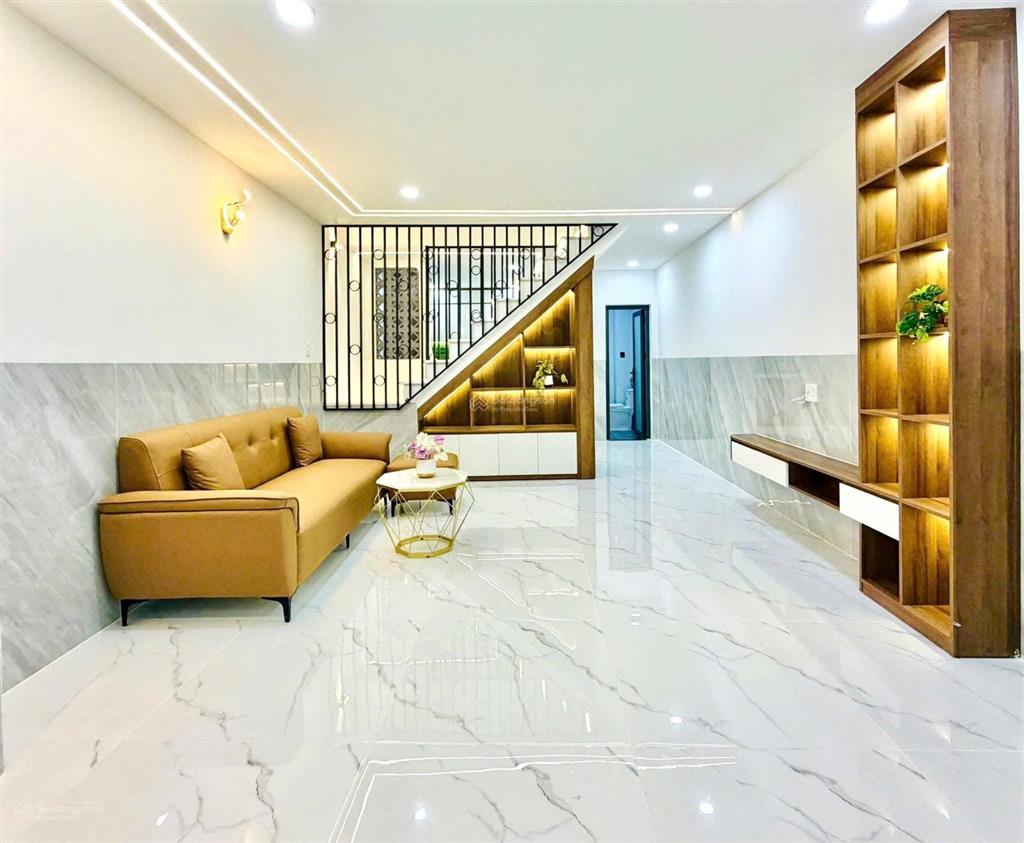 44m² hẻm 499 quang trung đối diện ubnd gv nhà mới 2 tầng  hẻm 3,5m thông giá 4 tỷ 9 tặng nội thất