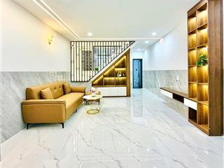 44m2 hẻm 499 quang trung đối diện ubnd gv nhà mới 2 tàng hẻm 3,5m thông giá 4 tỷ 9 tặng nội thất