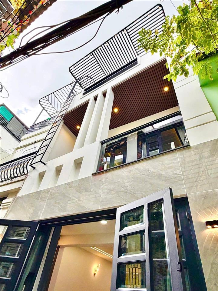 44m² hẻm 499 quang trung đối diện ubnd gv nhà mới 2 tầng  hẻm 3,5m thông giá 4 tỷ 9 tặng nội thất