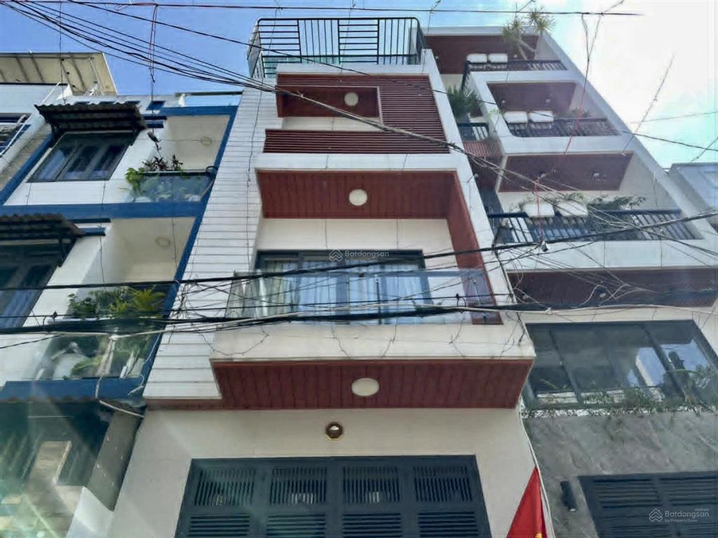 Nhà xây mới  xe tải thông hà huy giáp, q12  dt 50m²  5 tầng giá 5 tỷ 5  tặng full nội thất
