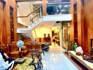Căn nhà này chỉ dành cho khách yêu nội thât gỗ cao cấp65m2 huỳnh văn nghệ, p12với 5 tầnggiá 8 ty