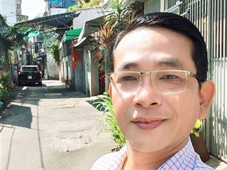 Bán đất tặng nhà gò vấp  hẻm thông xe hơi đậu cửa  gần mt quang trung  6,5m15,5m  11.x tỷ