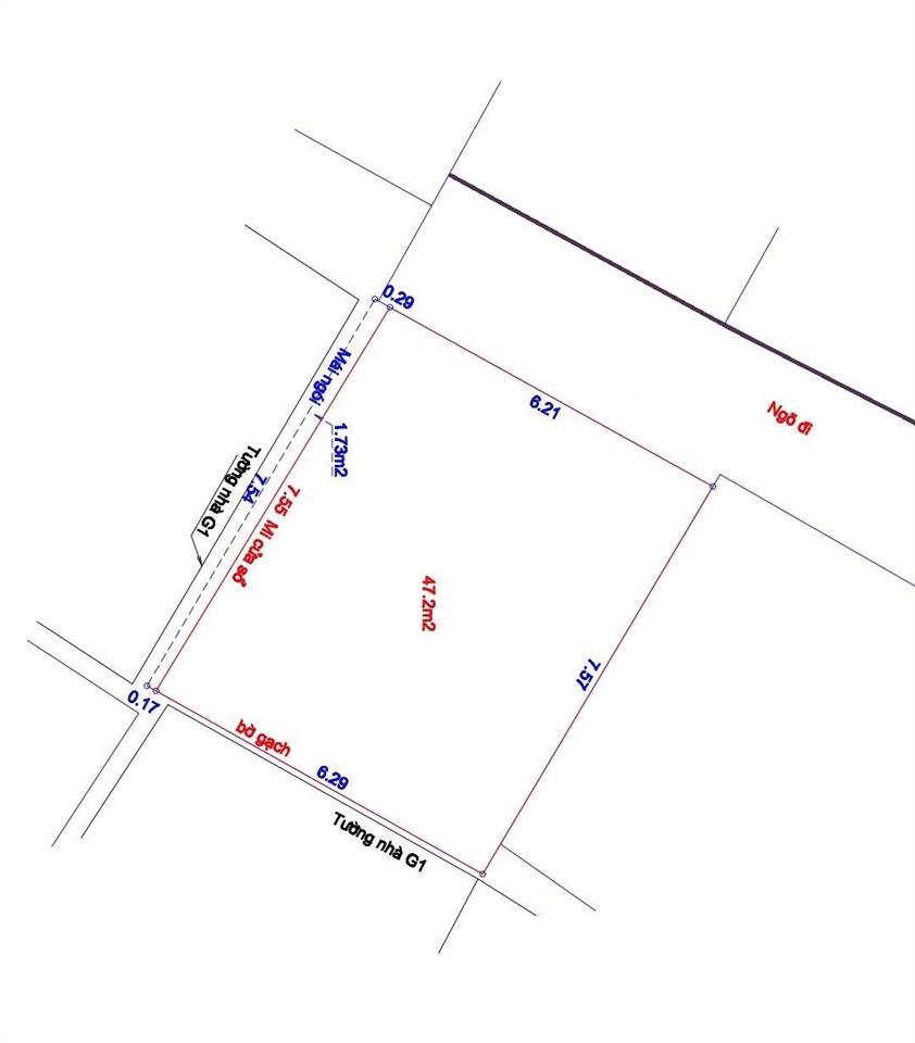 Đất trung tựu, tây tựu 4,484 tỷ được hẳn 53m2 mặt tiền quyền lực