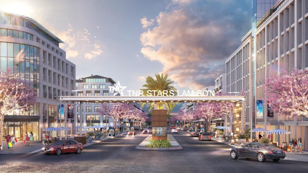 Bán nhà biệt thự tnr stars lam sơn, 6,2 tỷ, 120m2, 4pn, 3wc, hàng hiếm tại thọ xuân, thanh hoá