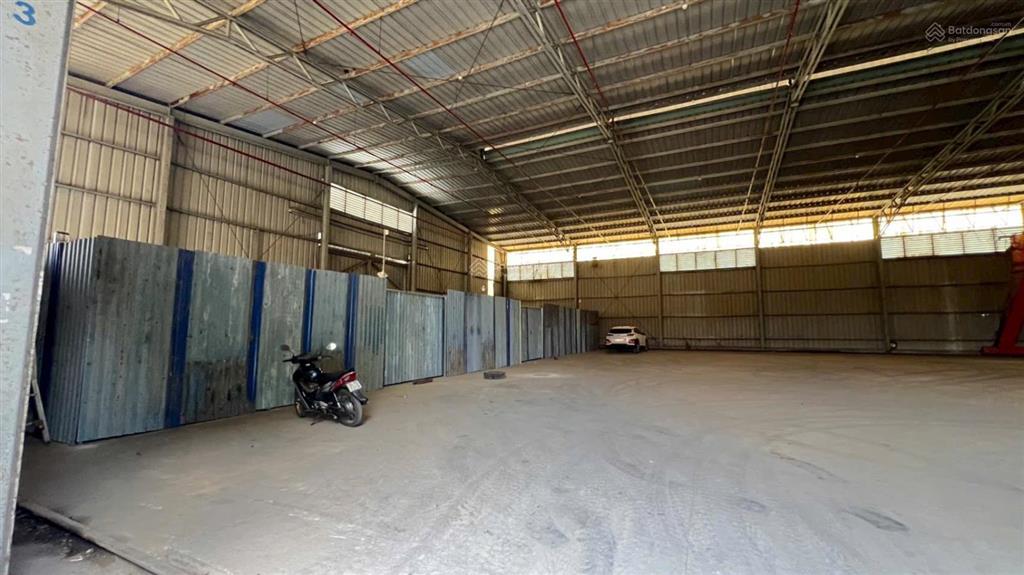 Kho xưởng đẹp giá tốt, hiếm có khó tìm, đường xe cont, bảo vệ 24/24.