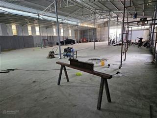 Cho thuê kho xưởng tiện sx, điện 3 pha, pccc đầy đủ giá tốt, 1000m²/55tr
