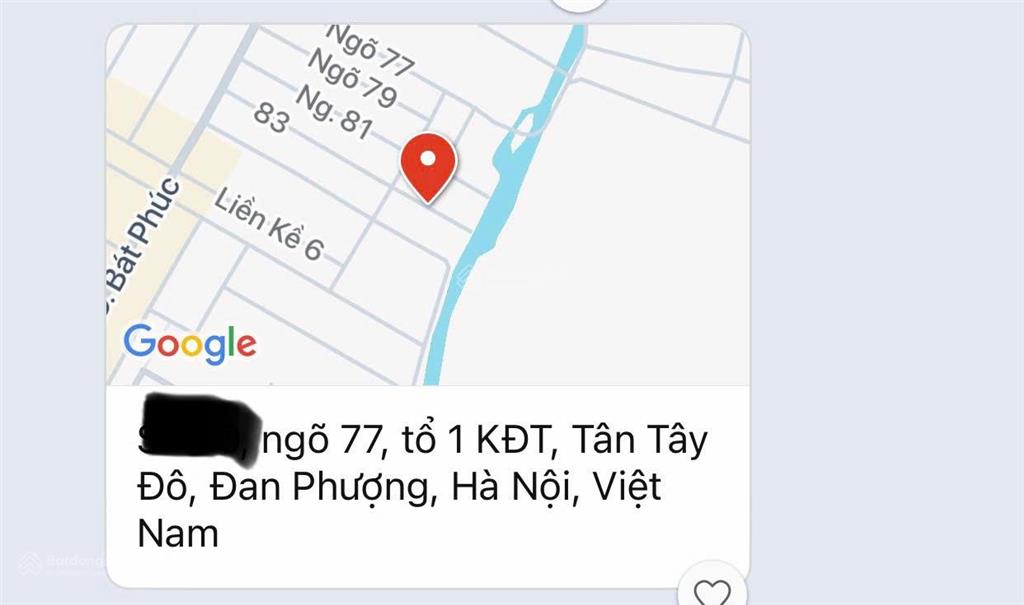 Cần tiền bán nhanh đất dịch vụ tân tây đôtân lập, đan phượng, hn55,2m28,33 tỉ