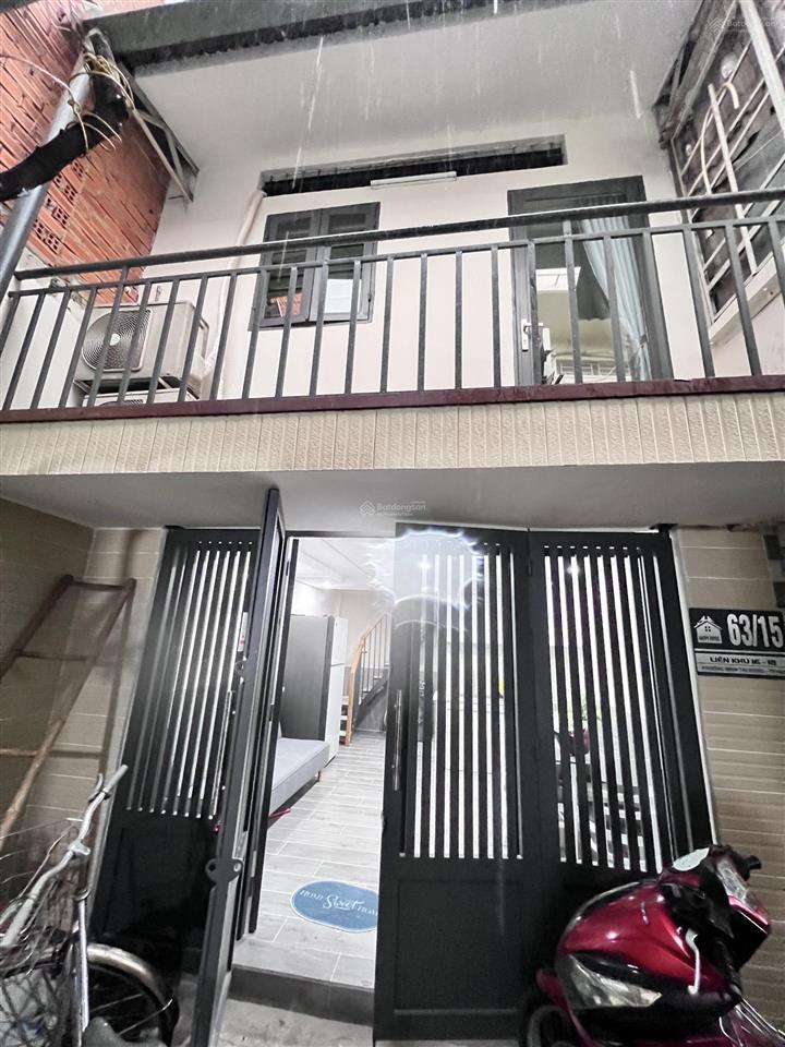Cho thuê gấp nhà riêng 63/15 liên khu 16  18, 40m2, 7 triệu vnd. tủ lạnh máy giặt bếp từ máy nn