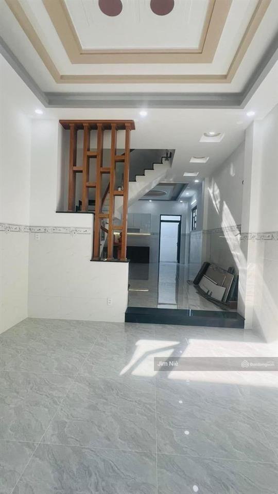 Nhà 4 tầng  4x24m  ngay akari võ văn kiệt  an lạc  hẻm xe hơi  sổ hoàn công.