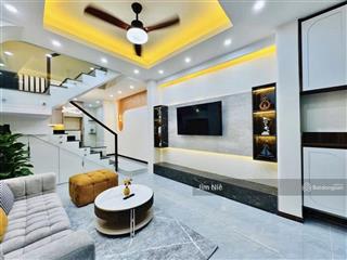 Nhà đẹp 4 tầng  ngã tư bốn xã  giáp tân phú  4.2x14m  hẻm xe hơi  tặng nội thất