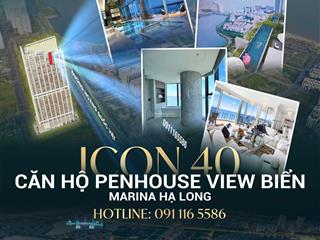 Căn hộ penhouse độc nhất tại hạ long , nằm tại tầng 3840 ( dự án icon40  bim group)