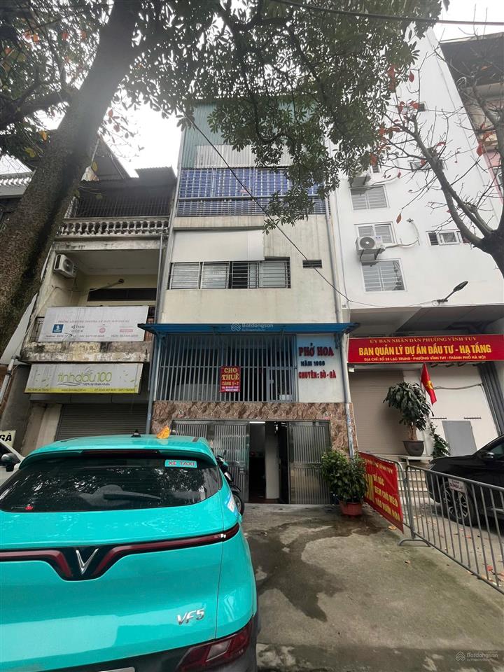 Cho thuê nhà 2 mặt tiền phố lạc trung, hà nội. giá 15.000.000 vnđ/tháng
