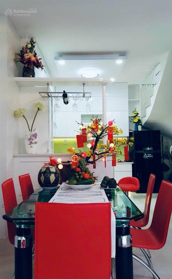 Cho thuê nhà hẻm phan đăng lưu, p7, phú nhuận  3 lầu 4pn  full nội thất