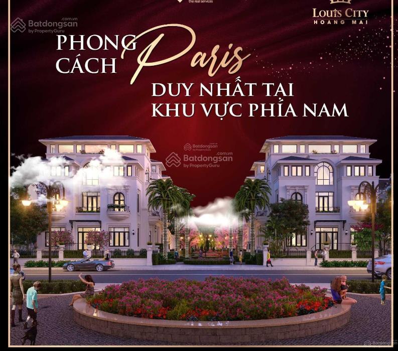 Chính chủ cần bán gấp biệt thự louis city hoàng mai giá rẻ nhất dự án  0981 923 ***