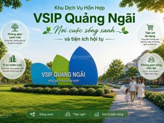 Đất đẹp cắt lỗ sâu khu vsip quảng ngãi