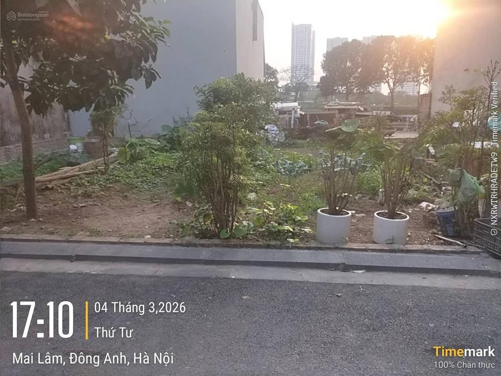 Bán lô đất siêu siêu đẹp 50m2 tại thôn phúc thọ  xã mai lâm  đông anh  hà nội .