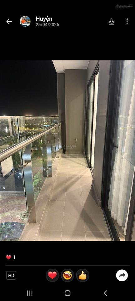 Bán ch 2pn, 2wc, 72m2 tại os107.09, the opus one  vinhomes grand park, 7 tỷ vnd, view đẹp