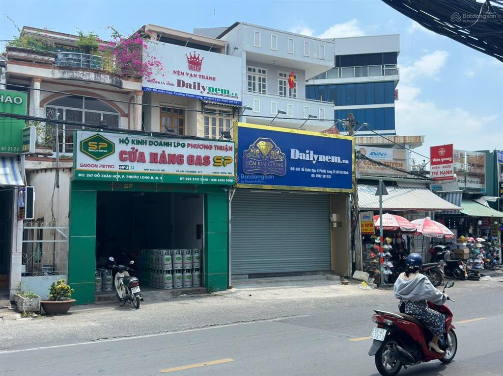 Mt đỗ xuân hợp, ngang 5m sử dụng 150m2, sẵn nhà cấp 4 cho thuê, xd được 1 hầm 7 tầng, giá chỉ 19 ty