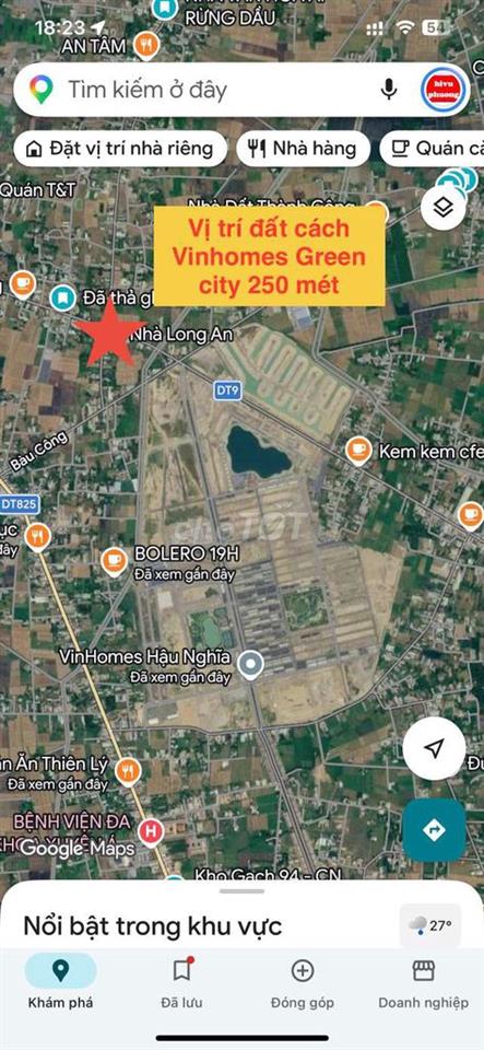 🔴BÁN CẶP 2 LÔ ĐẤT NGANG 9,3M MT TÂN HỘI CÁCH VINCOM GREEN CITY 250MÉT🔴