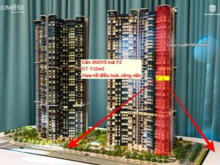 Căn 3pn2vs đẹp nhất lumière essence cổ loa  dt rộng 112m2 ký trực tiếp cđt