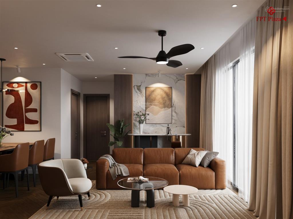 Cc cần bán căn 1pn+ căn hộ fpt plaza 4 cực hiếm, tầng cao, hướng đông, view biển