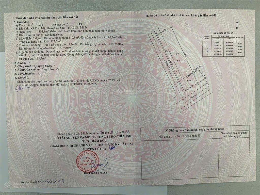Cho thuê đất trống dài hạn có 2 mặt tiền đường tỉnh lộ 7 và hẻm hông 5m