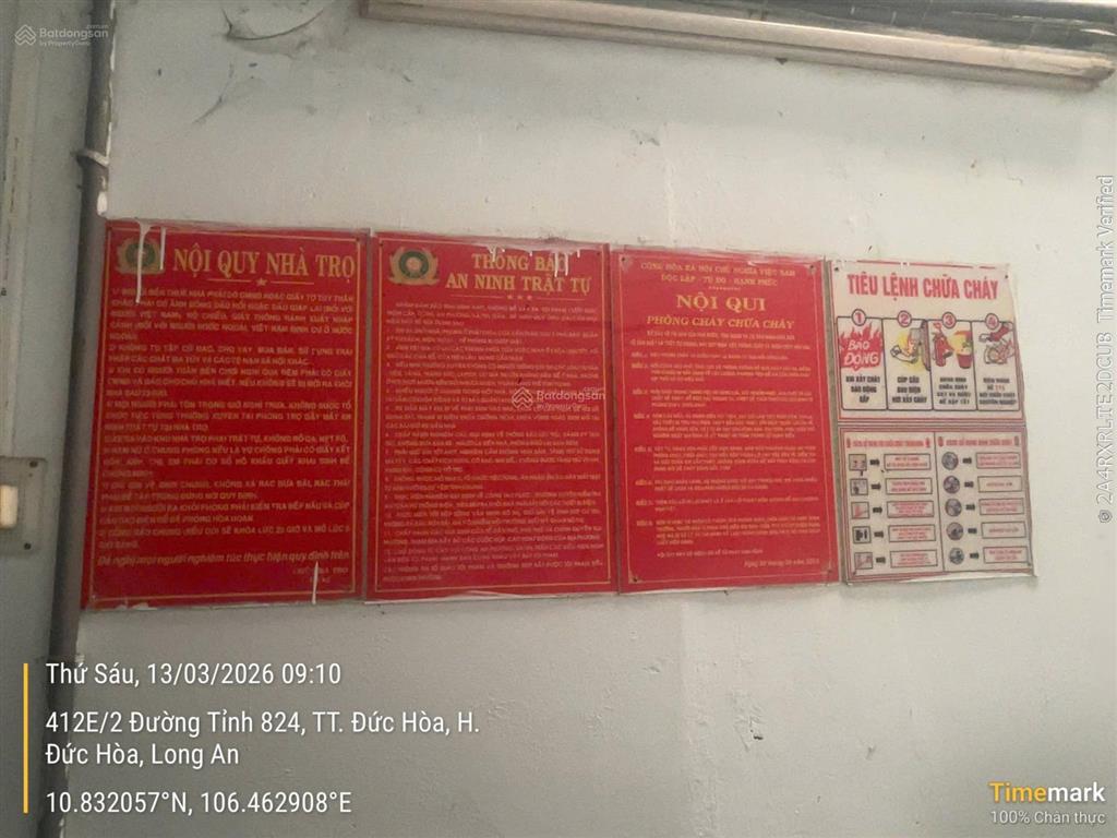 Bán nhà mặt tiền tỉnh lộ 824, xã đức hòa, tây ninh 11 tỷ, 352.9m2, 6pn, 6wc, mặt tiền 6.8m